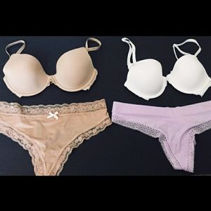 Calvin Klein bras and Victoria secret under wear